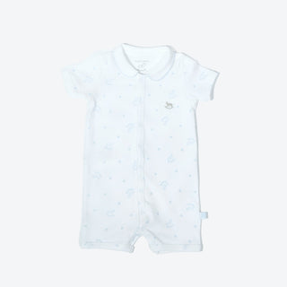 木馬ハート柄　ロンパース半袖 Amber mimi オリジナルA0404