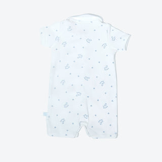 木馬ハート柄　ロンパース半袖 Amber mimi オリジナルA0404