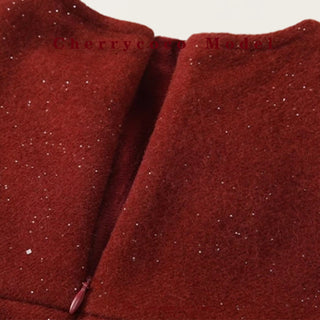 【2点セット】レッドワンピースセット 80cm~140cm