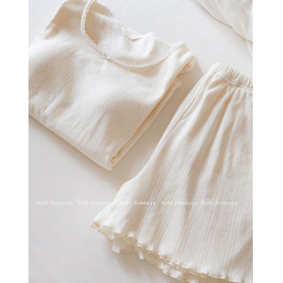 【カップ付き】マシュマロコットンパジャマ　S・M・L