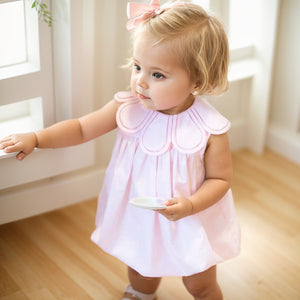 ペダルフラワーロンパース60㎝～90㎝｜ロンパース 女の子｜ベビー服