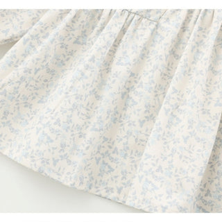 ブルーフラワーブラウス 80cm~130cm