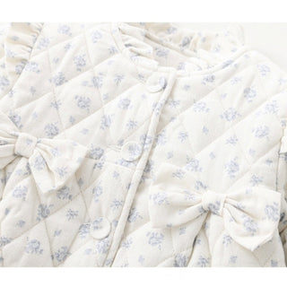 キルティングブルーアウター 90cm~130cm