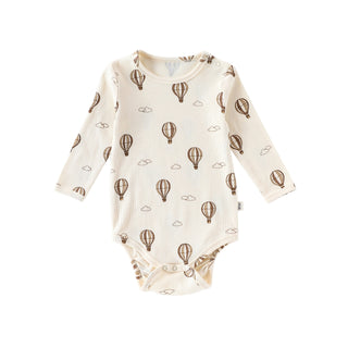 コットンデザインソフトロンパース　60cm～90cm