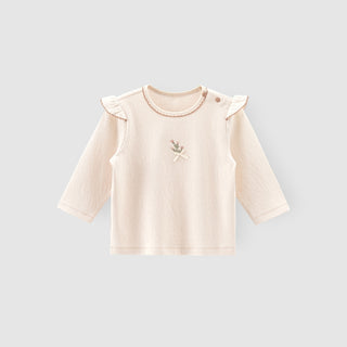 【リンクコーデ】プチフラワートップス　80㎝～100㎝