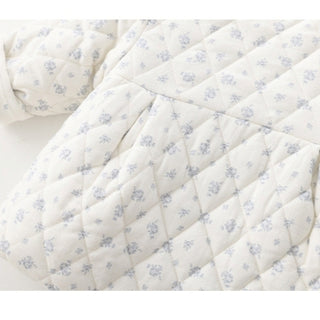 キルティングブルーアウター 90cm~130cm