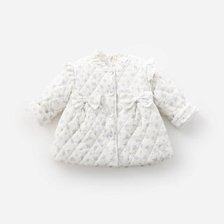 キルティングブルーアウター 90cm~130cm