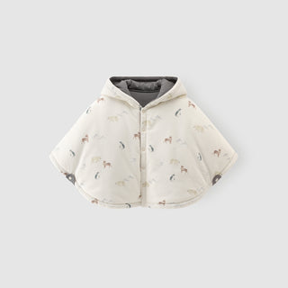 シックコットンポンチョ   100cm