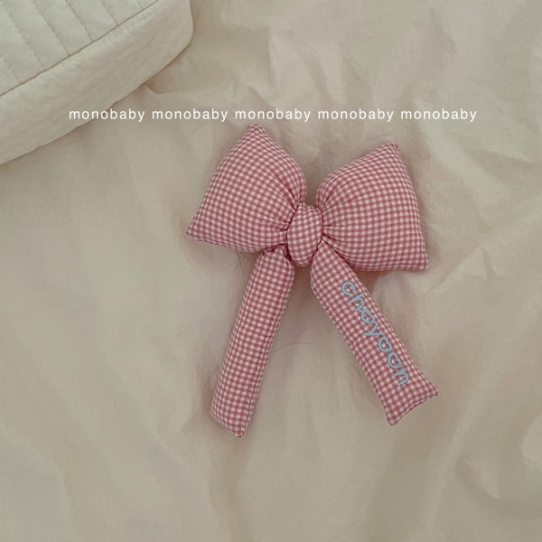 名入れ刺繍】ぷっくりリボンキーホルダー｜ベビー服・新生児服の通販