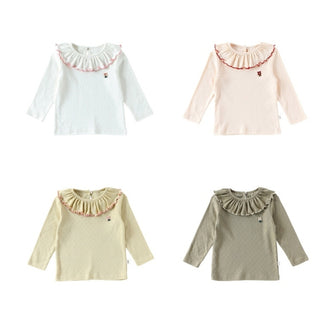 ワンポイントフリルトップス  70cm〜120cm