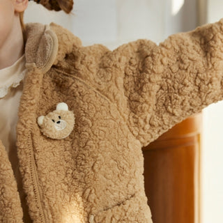 くまちゃんもこもこアウター 80cm~130cm