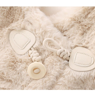 ベージュファーベスト 90cm~130cm