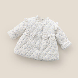 キルティングブルーアウター 90cm~130cm