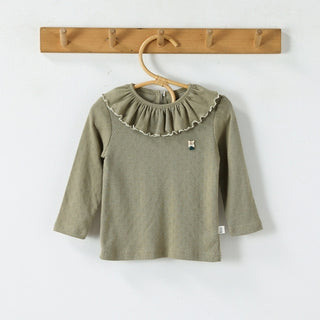 ワンポイントフリルトップス  70cm〜120cm