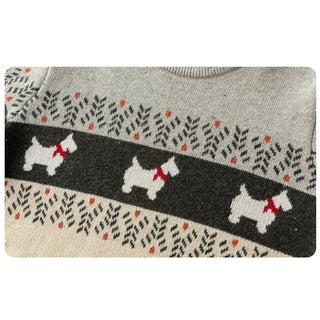 Dave&bella パターンドッグセーター 80cm~150cm