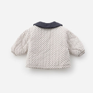 ドットキルティングアウター 80cm~120cm