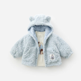 ブルーベアもこもこアウター 90cm~130cm