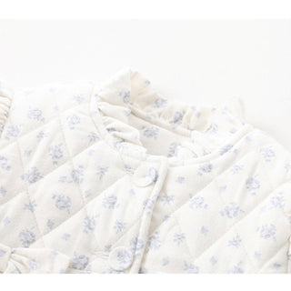 キルティングブルーアウター 90cm~130cm