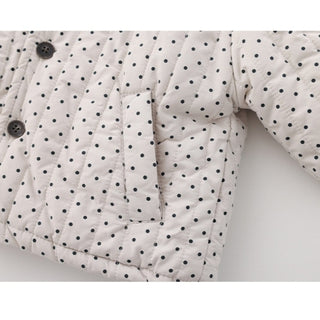 ドットキルティングアウター 80cm~120cm