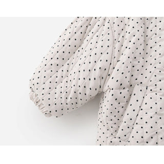 ドットキルティングアウター 80cm~120cm