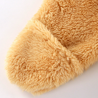 ふわふわくまちゃんロンパース　59cm～80cm