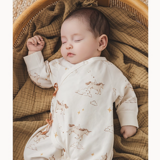 【午年】ニューボーンホースロンパース　59cm～66cm