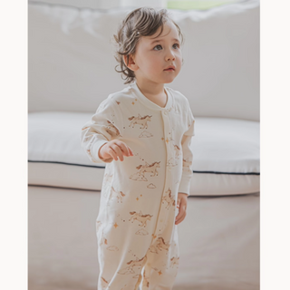 【午年】ホースロンパース　59cm～90cm