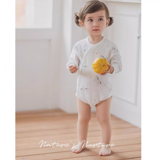 【午年】ホースパターンロンパース　59cm～90cm