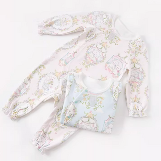 バニーガーデンロンパース　59cm～90cm