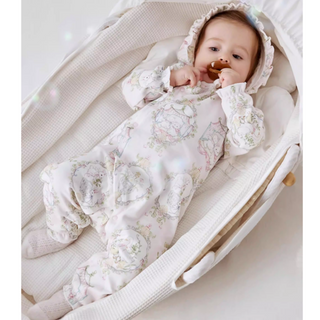 バニーガーデンロンパース　59cm～90cm