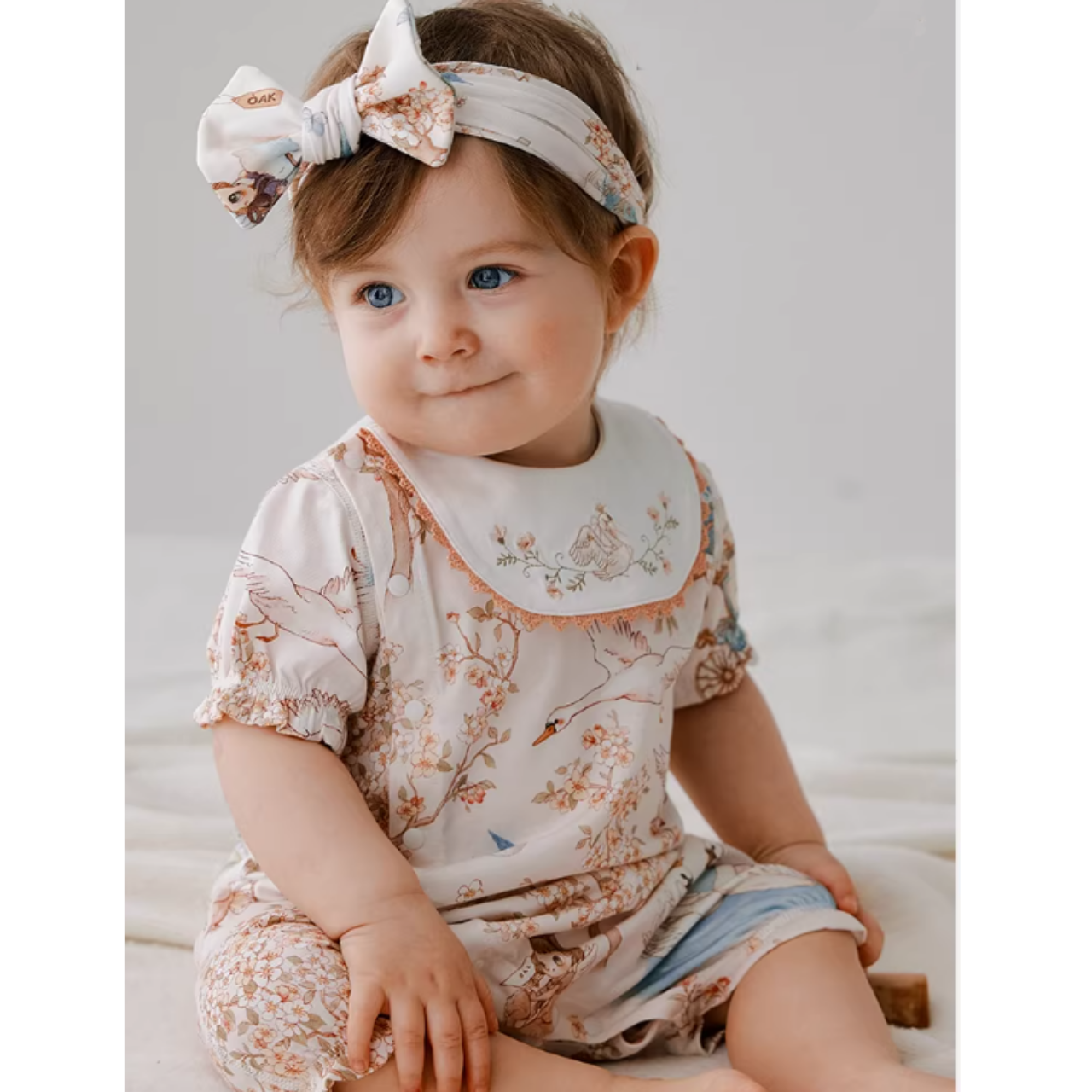 リトルフレンチロンパース 59cm～90cm｜ベビーのロンパース｜ 服