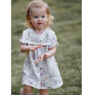 フラワーセーラーワンピース 80cm~120cm