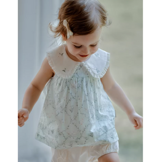 フラワーフリルトップス 80cm~120cm