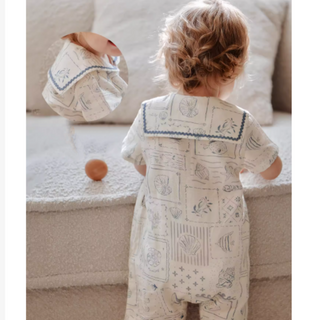 マリンデザインロンパース 60cm～90cm