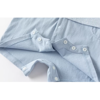 Dave&Bellaライトブルーセーラーロンパース　59cm～90cm