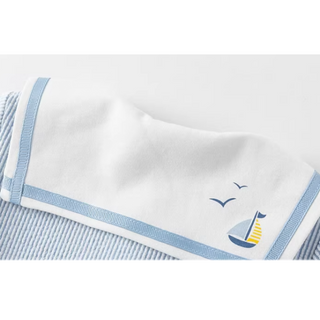 Dave&Bellaライトブルーセーラーロンパース　59cm～90cm