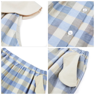 ギンガムチェックセットアップ 80cm~120cm