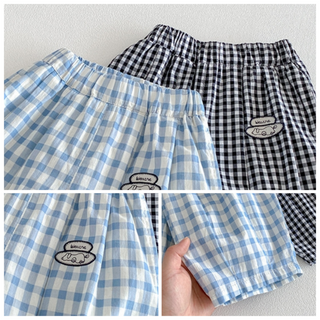 ギンガムチェックボトムス 70cm~100cm