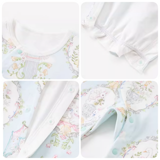 バニーガーデンロンパース　59cm～90cm