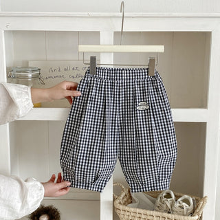 ギンガムチェックボトムス 70cm~100cm
