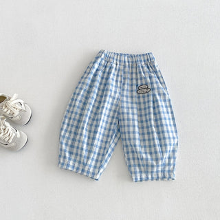 ギンガムチェックボトムス 70cm~100cm