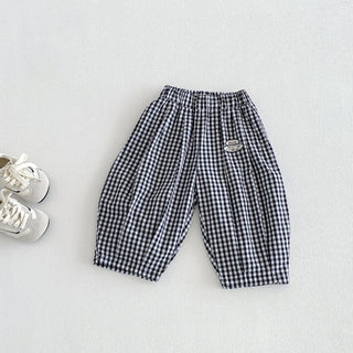 ギンガムチェックボトムス 70cm~100cm