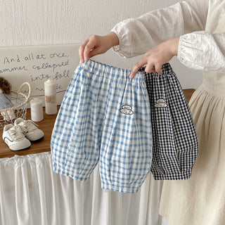 ギンガムチェックボトムス 70cm~100cm