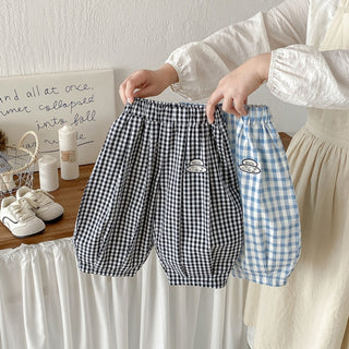 ギンガムチェックボトムス 70cm~100cm
