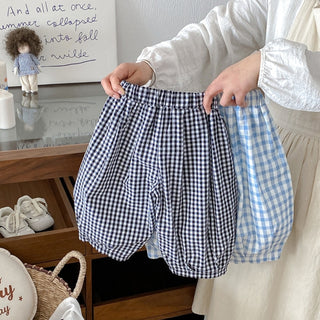 ギンガムチェックボトムス 70cm~100cm