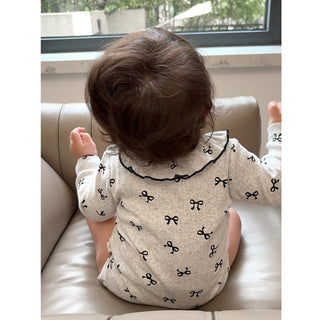 リブリボンロンパース 60cm～90cm