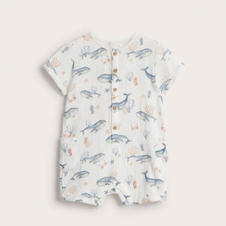 ホエールロンパース  70cm~100cm