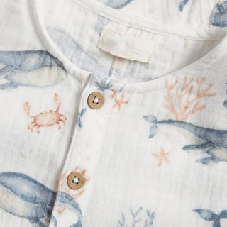 ホエールロンパース  70cm~100cm