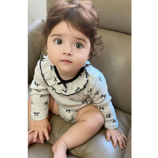 リブリボンロンパース 60cm～90cm