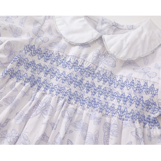 スモッキングバタフライワンピース 90cm~140cm